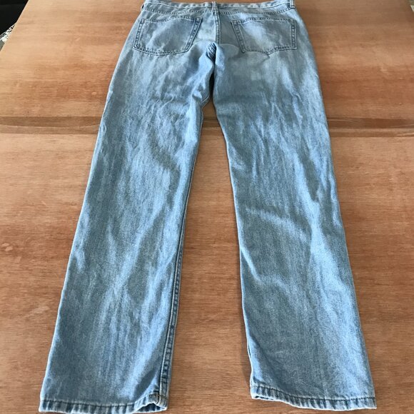 Everlane The Summer Jean Men 29x30 Blue Mid Rise Medium Wash Stretch 17096 - Picture 8 of 13